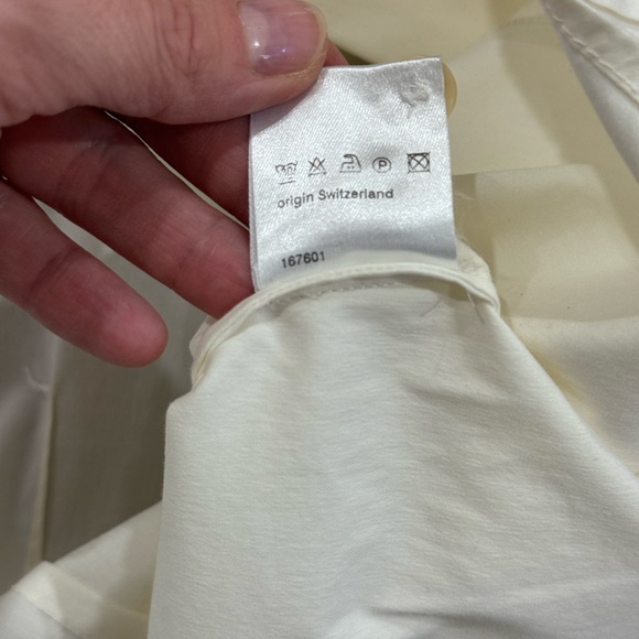 Akris eggshell dress shirt - Picture 10 of 10